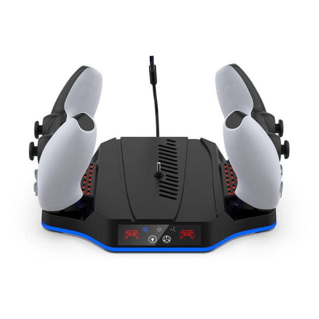 DOBE PS5 slim PS5 pro Multi-Function Charging Stand TP5-3583B Black