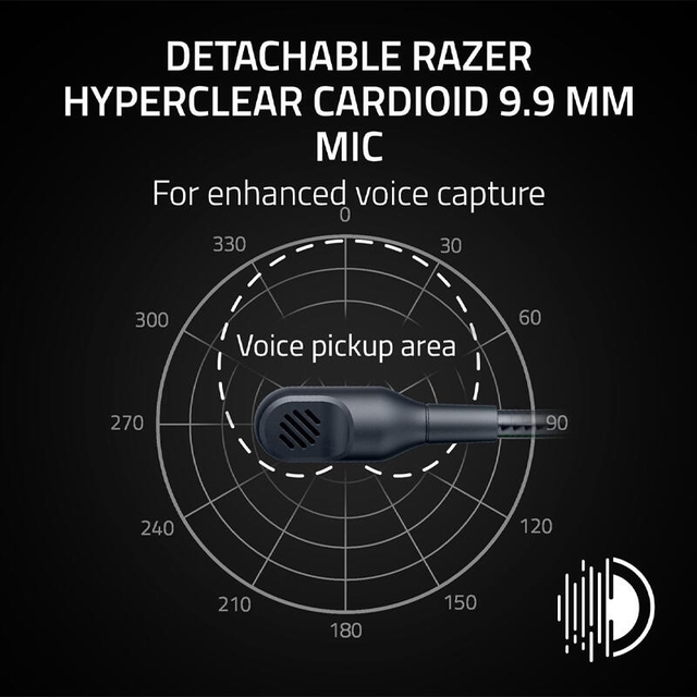 Razer Gaming Headset BlackShark V3 X HyperSpeed RZ04-05420100-R3M1 Black