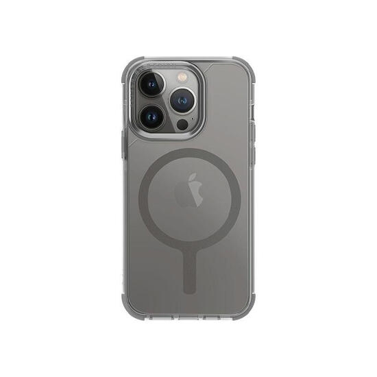 Uniq Hybrid Magclick Charging Combat Iphone 15 Pro Max Frost Grey
