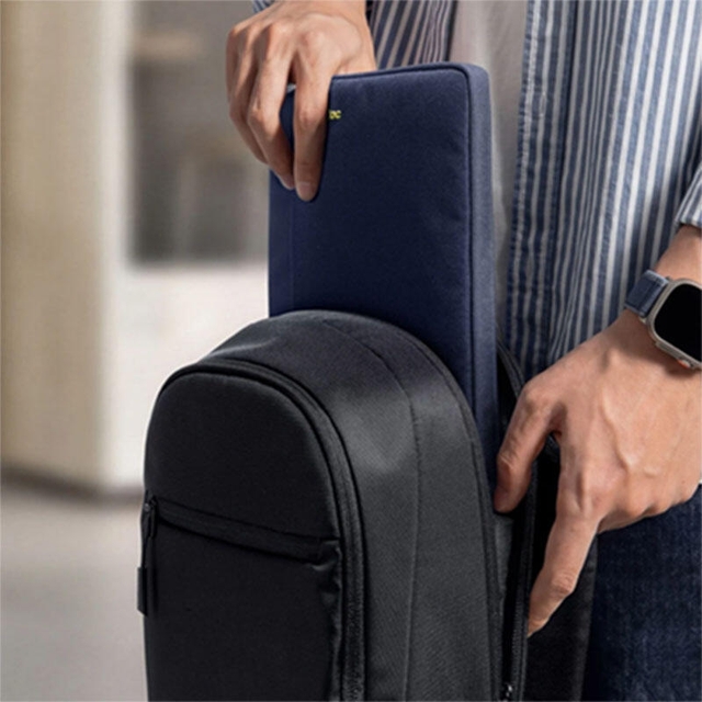 Tomtoc Light A18 Laptop Sleeve 13 A18C3B2 Navy Blue
