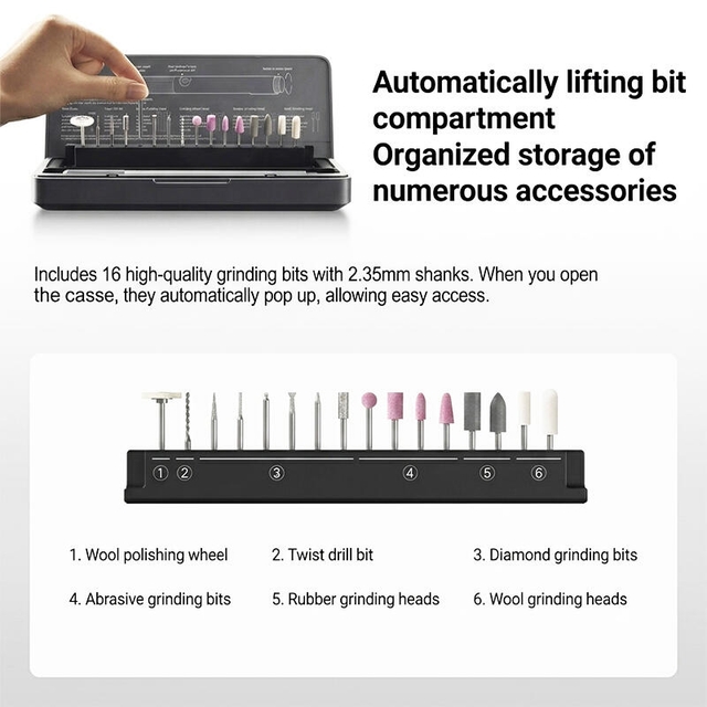 Xiaomi Mijia Rotary Tool Kit Gray