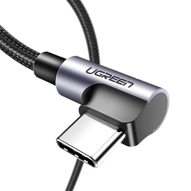 Ugreen 18W USB-A to Type-C 90 Degree Cable 1m 20856 Space Grey