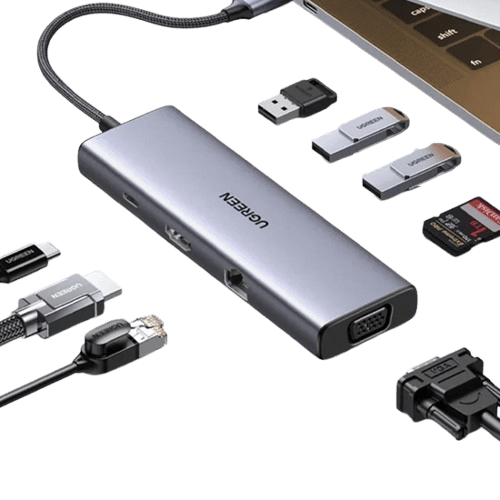 Ugreen USB Type-C Hub 15600 Gray