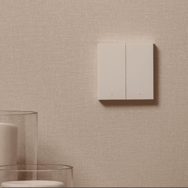 Aqara Wireless Switch H1 Double Rocker White