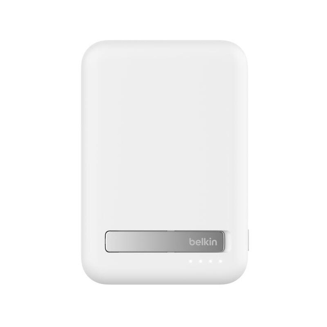 Belkin Magnetic Wireless Power Bank Qi2 15W 10000mAh With Stand BPD008BTWH White