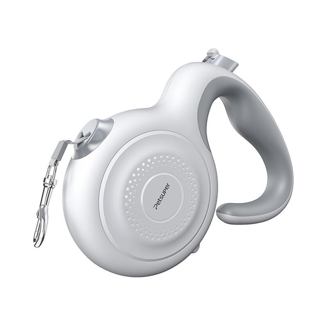 Petsuper Retractable Leash PL03 White