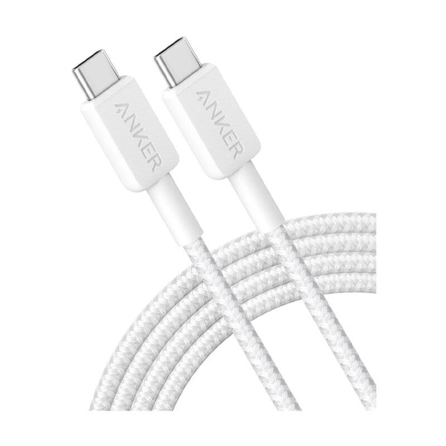 Anker 322 USB-C to USB-C 0.9m A81F5G21 White