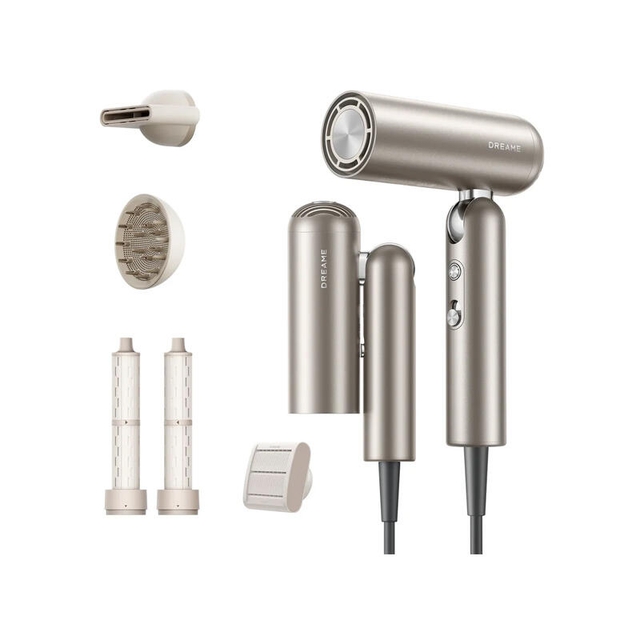 Dreame Pocket Pro High-Speed Hair Dryer Titanium Gold