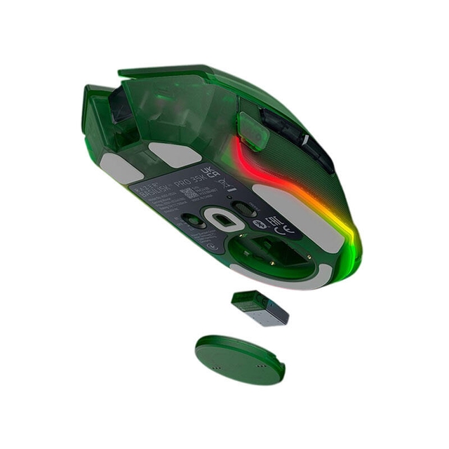 Razer Gaming Mouse Basilisk V3 Pro 35K WL Ed RZ01-05240300-R3G1 Phantom Green