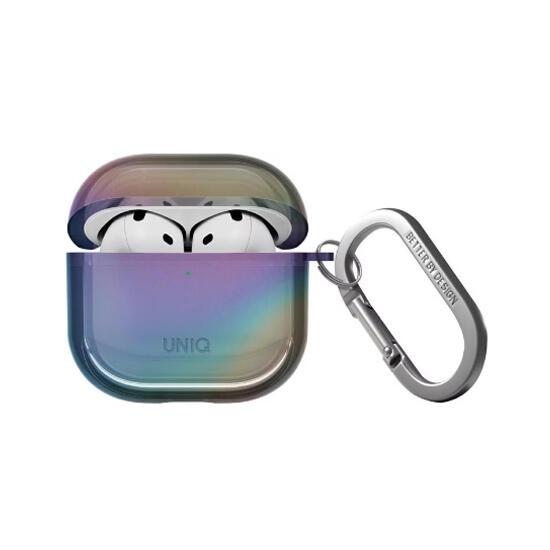 Uniq Iridescia Airpods 4Th Gen Hang Case Midnight Quartz
