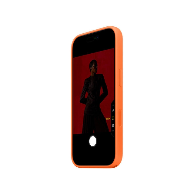 Apple iPhone 17 Pro Silicone Case with MagSafe MGFE4ZM/A Orange