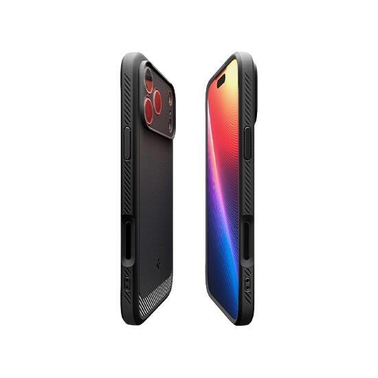 Spigen Rugged Armor Magfit Case For Apple iPhone 17 Pro Max ACS10263 Matte Black