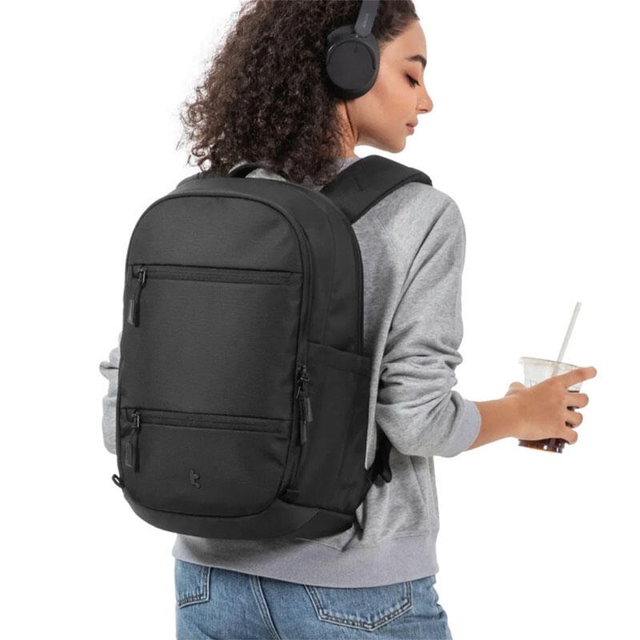 Tomtoc UrbanEX T77 Laptop Backpack 16 T77S1D1 Black