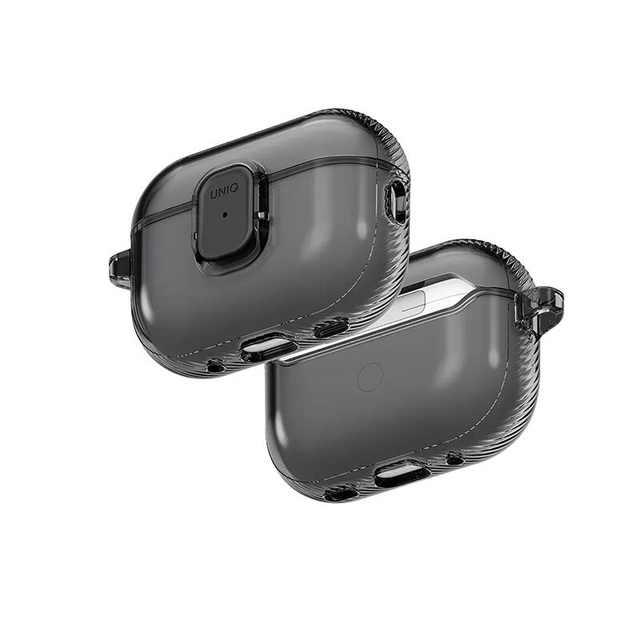 Uniq Glase Airpods Pro 3 Hang Case Glossy Smoke