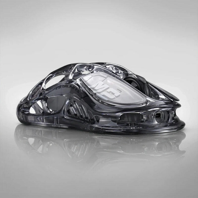 GravaStar Gaming Mouse Mercury M2 Wireless Transparent Black