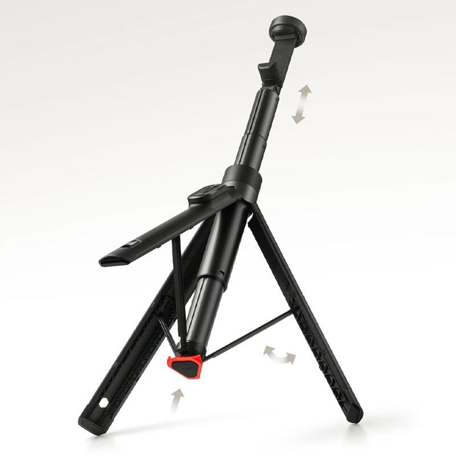 Xiaomi Zoom Floor Selfie Stick Tripod 62 Black