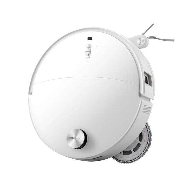 Roborock Robot Vacuum Cleaner Qrevo Curv 2 Pro White