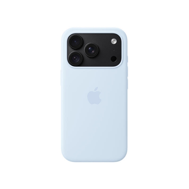 Apple iPhone 18 Pro Silicone Case with MagSafe MK8W4ZM/A Crisp Blue