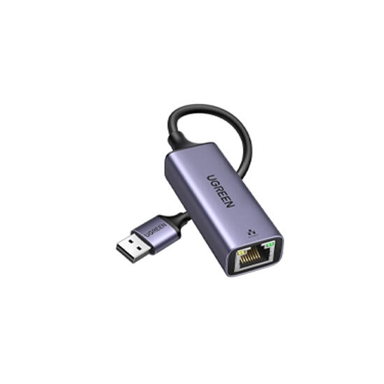 Ugreen USB to RJ45 Ethernet Adapter Aluminum Case 50922 Grey