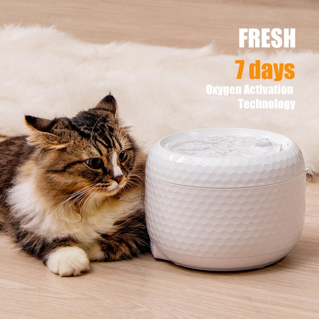 Petsuper Smart Pet Drinking Fountain PW01 Pro White