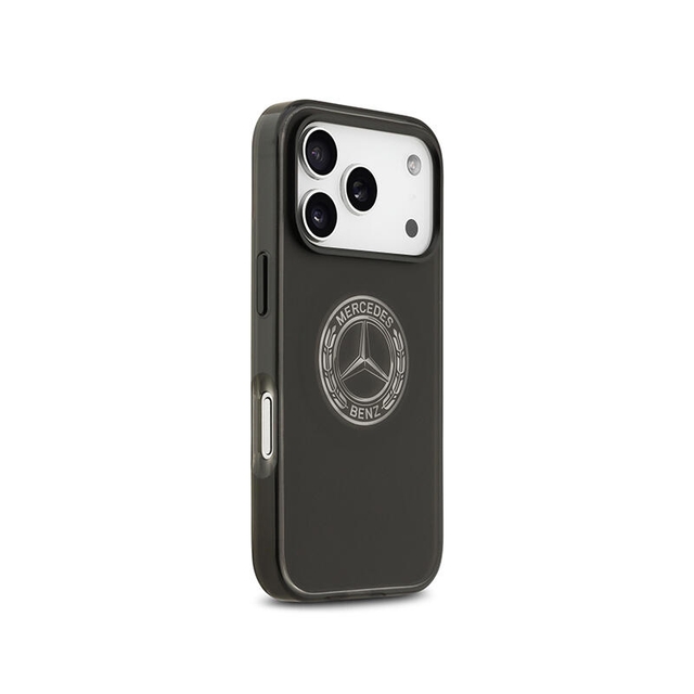 Mercedes-Benz HC Magsafe Lea HC M HC Magsafe TPU Frosted Vintage Logo Iphone 17 Pro MEHMP17L25HTVILK Black