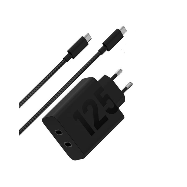 Motorola TurboPower 125W Duo Charger Black
