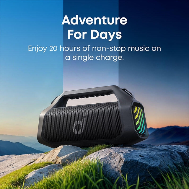 Anker Soundcore Portable BT Speaker Boom 2 Pro A3134 Black