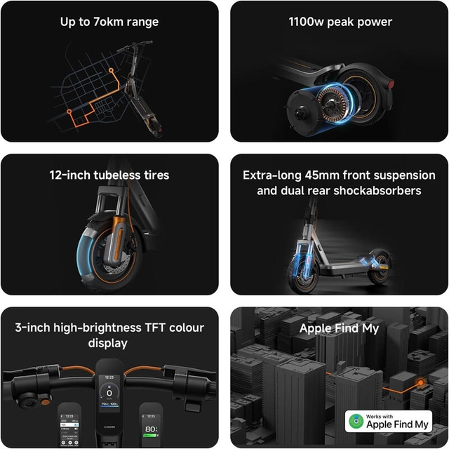 Xiaomi Electric Scooter 6 Max Grey