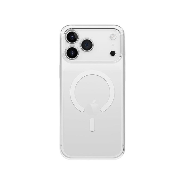 Uniq Hybrid Magclick Charging Airsuit Apple iPhone 17 Pro Max Glossy Clear/White