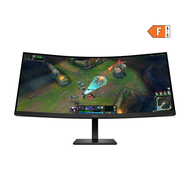 HP Omen 34 Curved Gaming Monitor AV4C1E9 Black