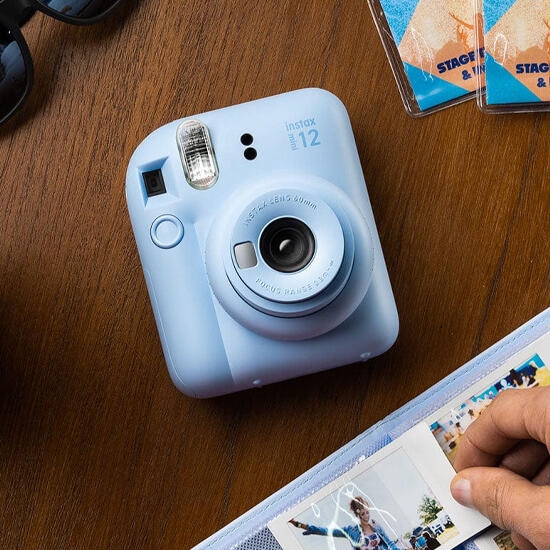 Fujifilm Instax Mini 12 Instant Camera Pastel Blue