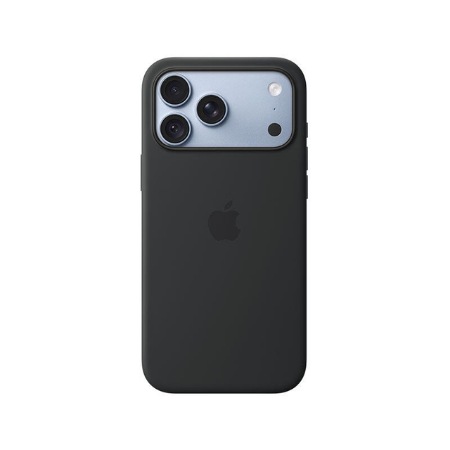 Apple iPhone 18 Pro Max Silicone Case with MagSafe MK954ZM/A Black