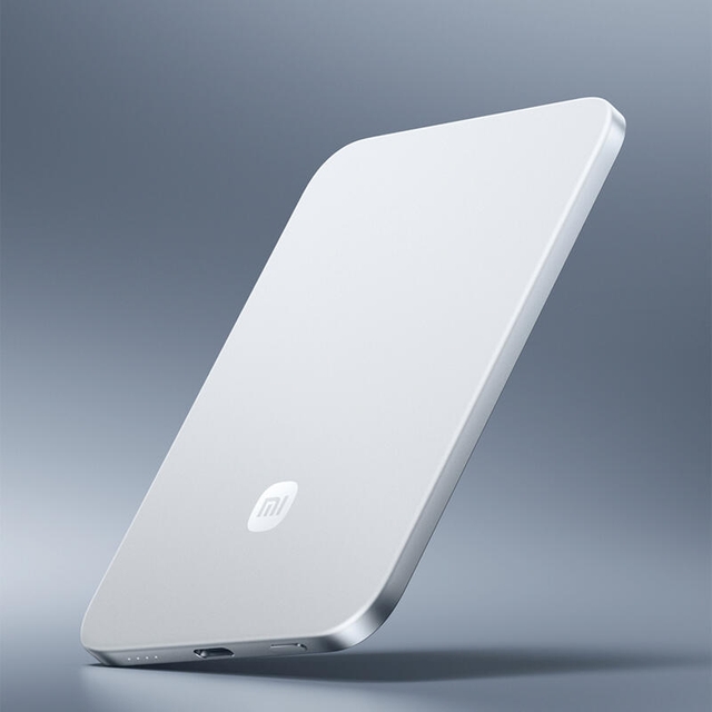Xiaomi UltraThin Magnetic Power Bank 5000mAh 15W Gracier Silver
