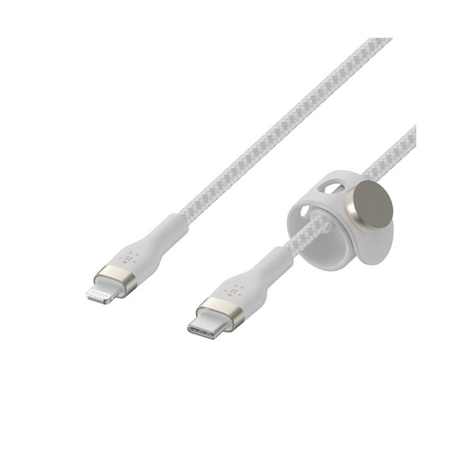 Belkin Boostcharge PRO Flex USB-c to Lightning 1M CAA011bt1MWH White