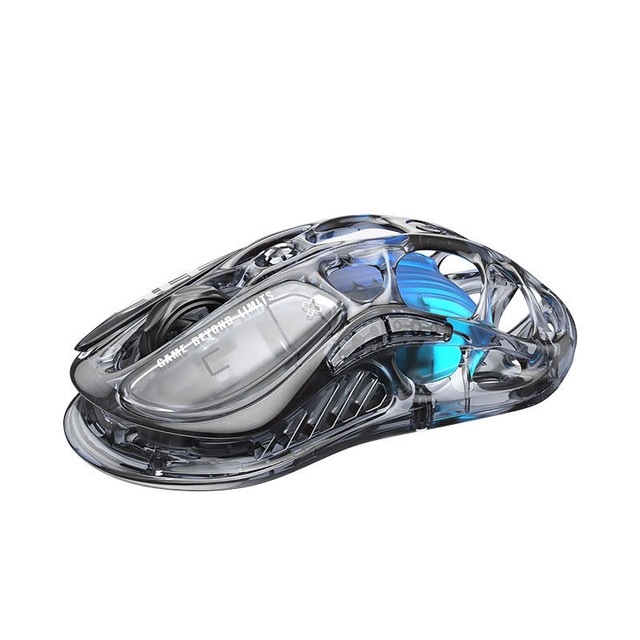 GravaStar Gaming Mouse Mercury M2 Wireless Transparent Black