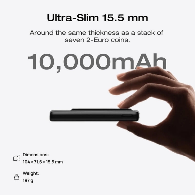 Ecoflow Rapid Mag Power Bank 10000mAh Black