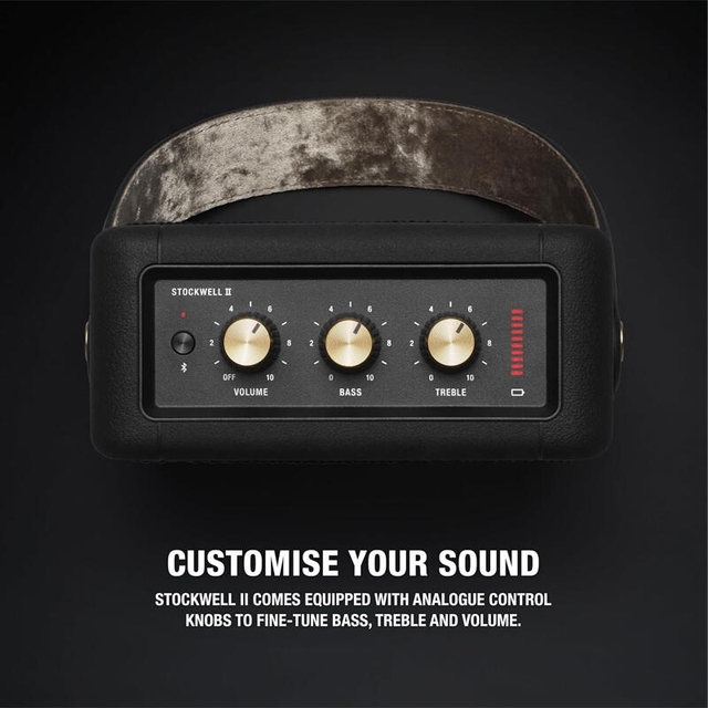 Marshall Stockwell II Bluetooth Black/Brass