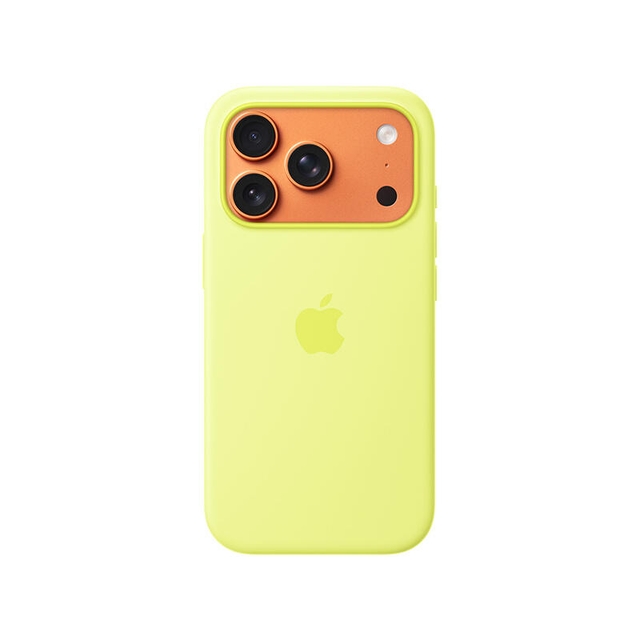 Apple iPhone 17 Pro Silicone Case with MagSafe MGFF4ZM/A Neon Yellow