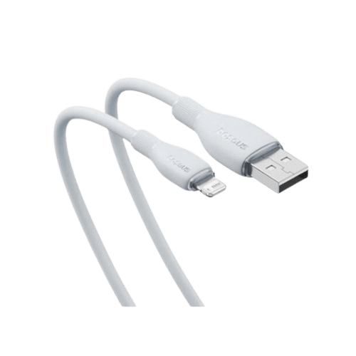 Baseus Pudding Series Fast Charging Cable USB to Lightning 2.4A 2m P10355700221-B2 Stellar White