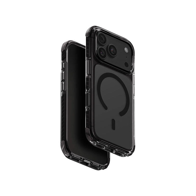 Uniq Hybrid Magclick Charging Combat Apple iPhone 18 Pro Carbon Black