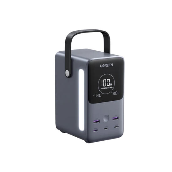 Ugreen 48000mAh USB-A Type-C Power Bank With Smart Digital Display 25286 Grey