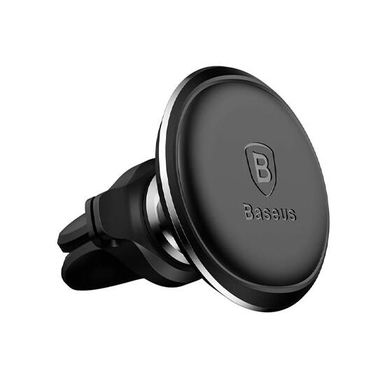 Baseus Magnetic Car Mount Phone Holder with Cable Clip Air Vent Version C40141201113-00 Black