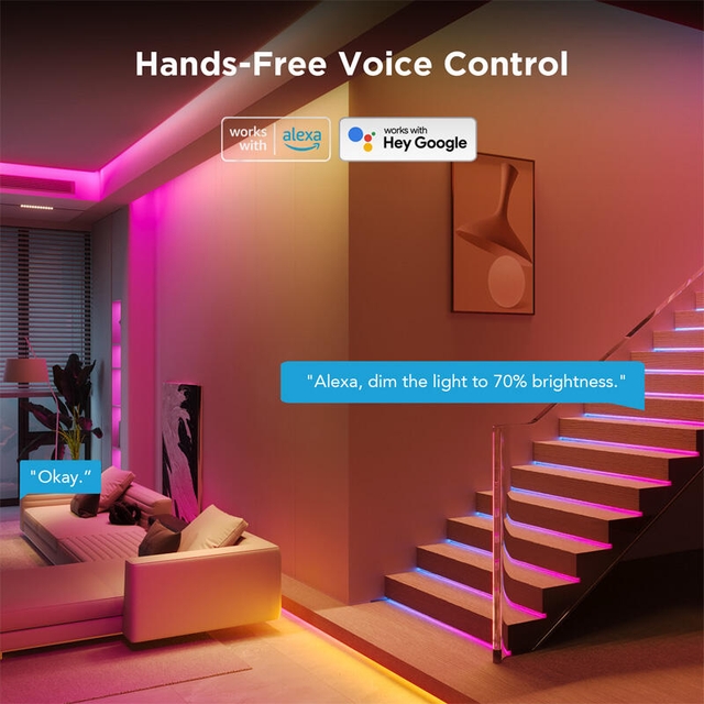 Govee Strip Lights S With Protective Coating (5M) H612ACD1