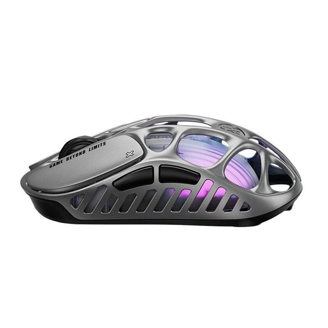GravaStar Gaming Mouse Mercury X Wireless Interstellar Silver