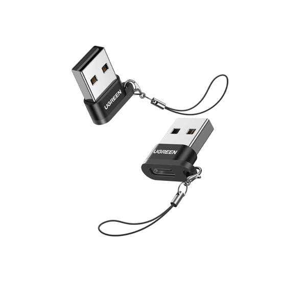 Ugreen USB A Male To USB-C Female Adapter 50568 Black