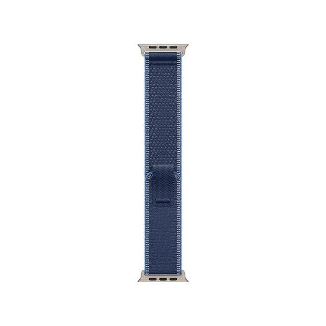 Apple Watch Ultra 3 49mm Titanium Case With Blue/Bright Blue Trail Loop MEWR4 S/M