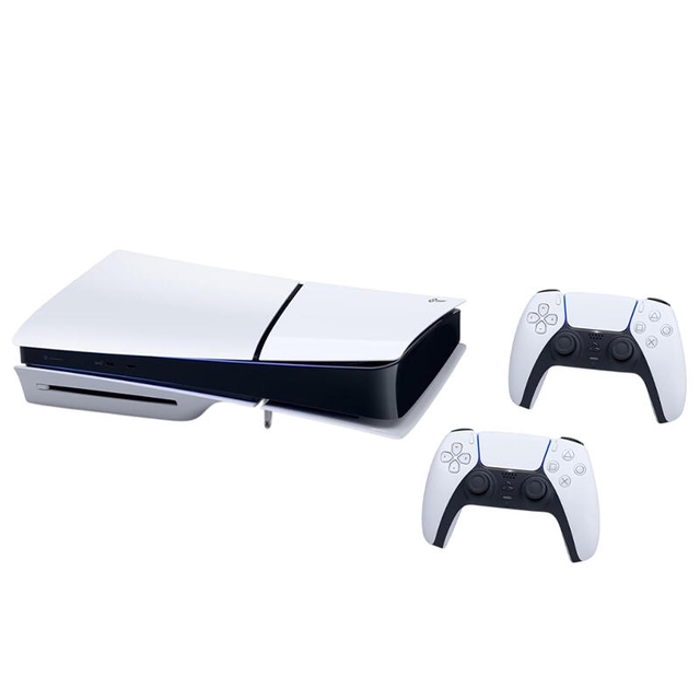 Sony PlayStation PS5 Slim 1TB With 2 Controllers EU White