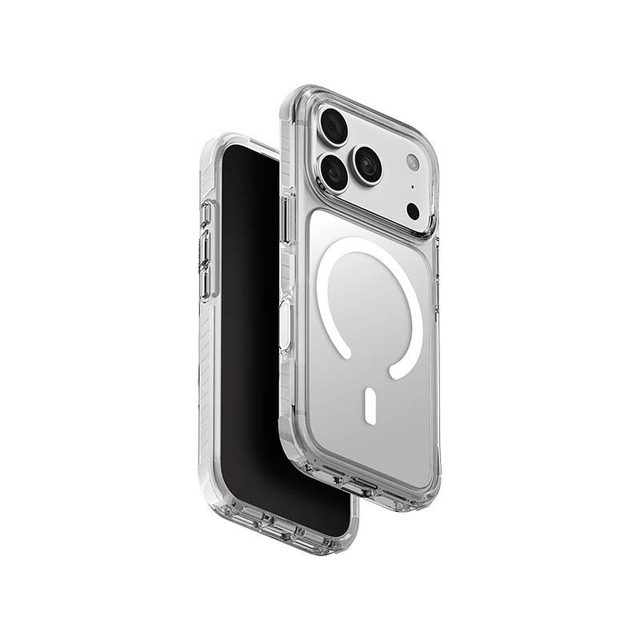 Uniq Hybrid Magclick Charging Combat Apple iPhone 18 Pro Blanc White