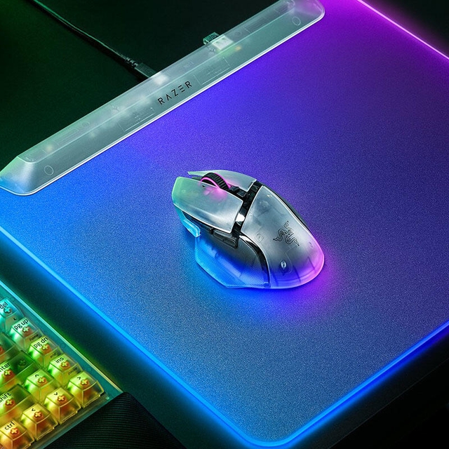 Razer Gaming Mouse Basilisk V3 Pro 35K WL Ed RZ01-05240400-R3G1 Phantom White