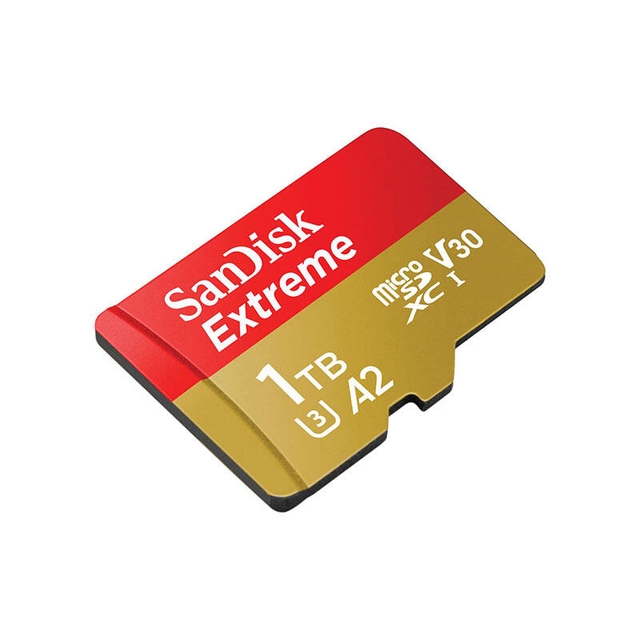 SanDisk 1TB Extreme MicroSD/HC UHS-I Card 245MB/S Class 10 SDSQXH9-1T00-GZ6MA